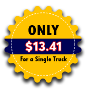 Only $13.90 for a single truck